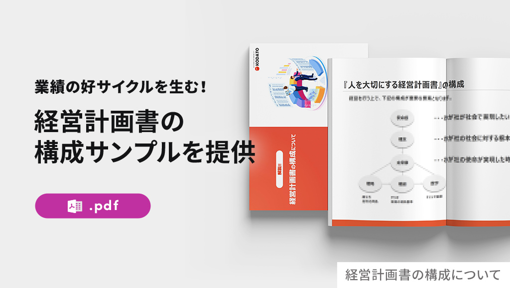 経営計画書の構成について